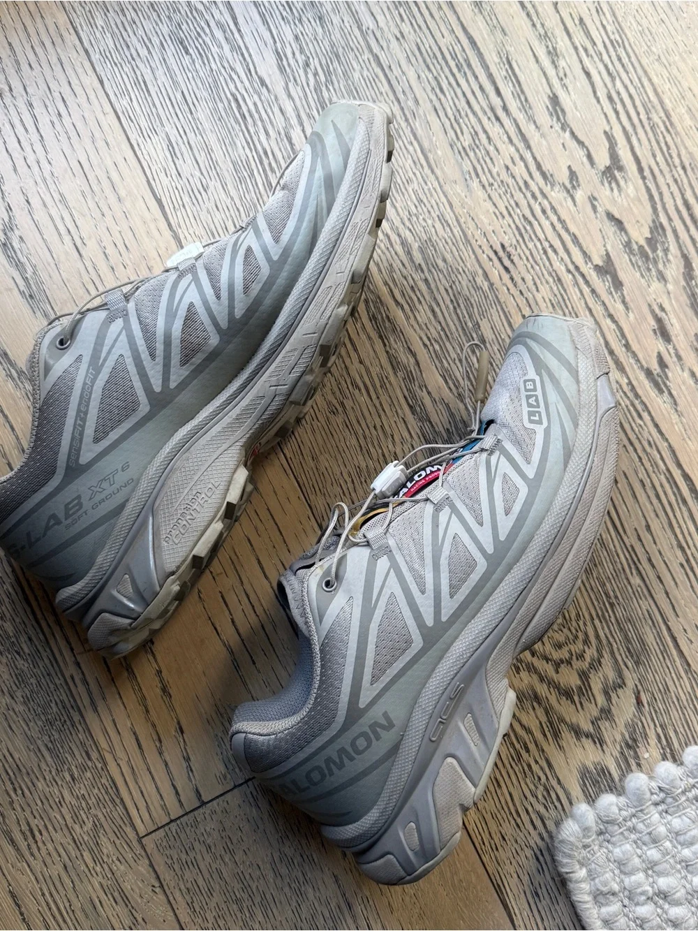 Salomon XT-6 Ghost Gray Sneakers